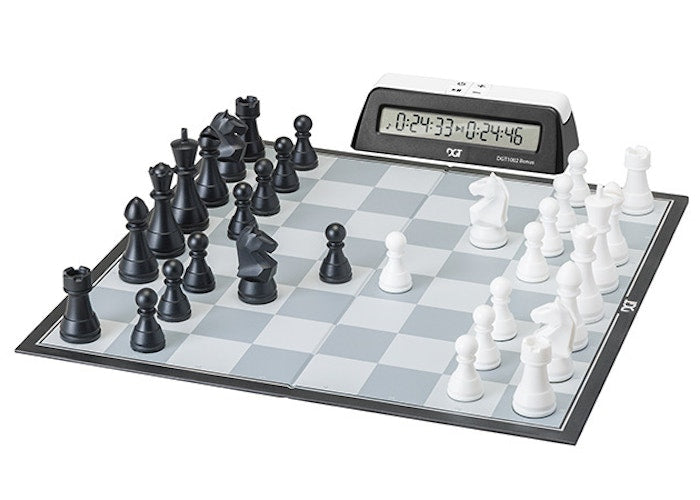 Little Shop of Magic DGT Chess Box with Clock — Board Game
