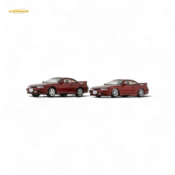 BM Creations Nissan Silvia S14 RED - RHD 1:64