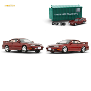 BM Creations Nissan Silvia S14 RED - RHD 1:64