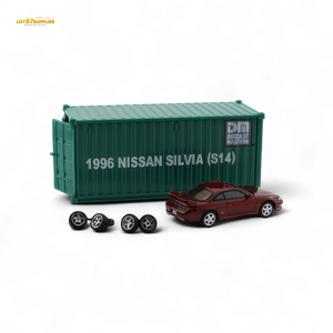 BM Creations Nissan Silvia S14 RED - RHD 1:64