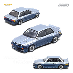 (Pre-Order) INNO64 Pandem E30 M3 Silver/Blue 1:64