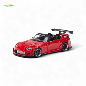 Microturbo Honda S2000 Roadster Pandem Rocket Bunny Aero Kit in Red 1:64