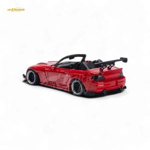 Microturbo Honda S2000 Roadster Pandem Rocket Bunny Aero Kit in Red 1:64