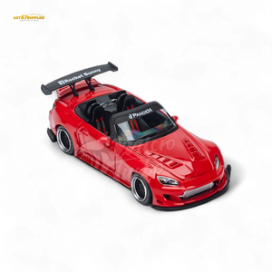 Microturbo Honda S2000 Roadster Pandem Rocket Bunny Aero Kit in Red 1:64