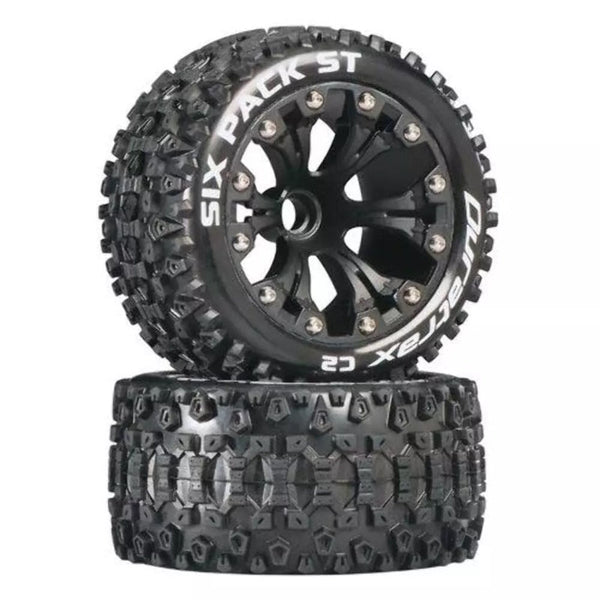 New Duratrax Jato Stampede Mounted Front Six Pack ST Tire DTXC3558