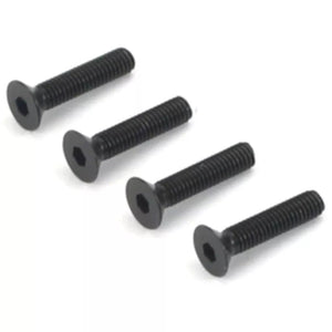 Dubro 2289 M3x14mm FHCS Flat Head Cap Screws (4)