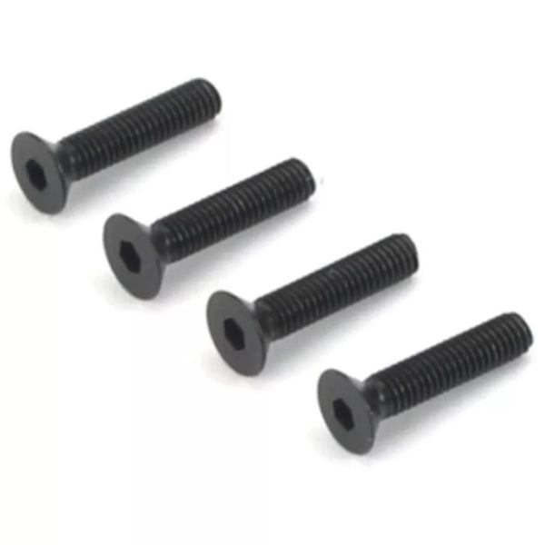Dubro 2289 M3x14mm FHCS Flat Head Cap Screws (4)