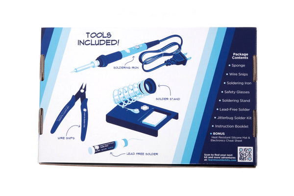 Learn to Solder Kits Jitterbug | Deluxe Soldering Kit