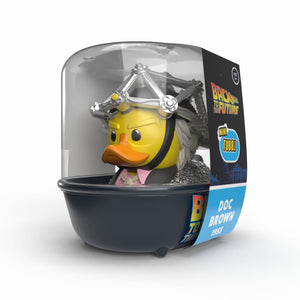 Back to the Future™ Back to the Future Doc Brown 1955 Mini TUBBZ Cosplaying Duck — Vinyl Toy