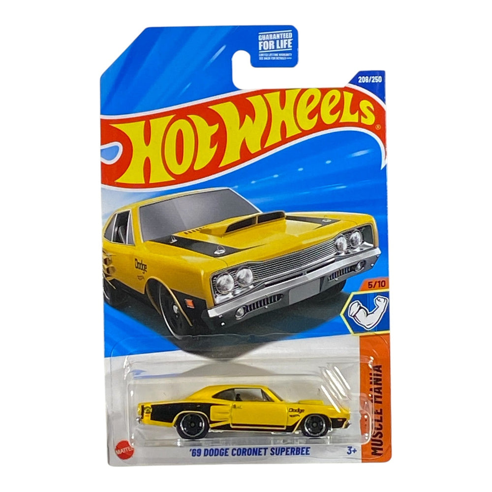 Hot Wheels '69 Dodge Coronet Superbee - Muscle Mania Series 5/10