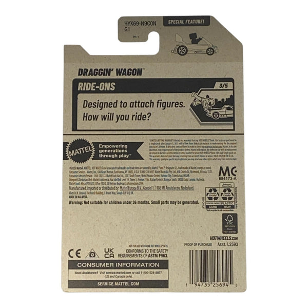 Hot Wheels Draggin' Wagon - Ride-Ons Series 3/5