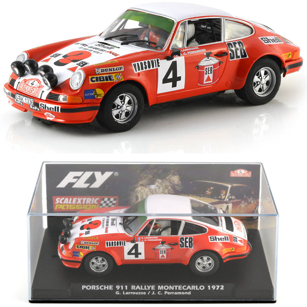 FLY Porsche 911 Monte Carlo Rally 1972 1/32 Slot Car E2014
