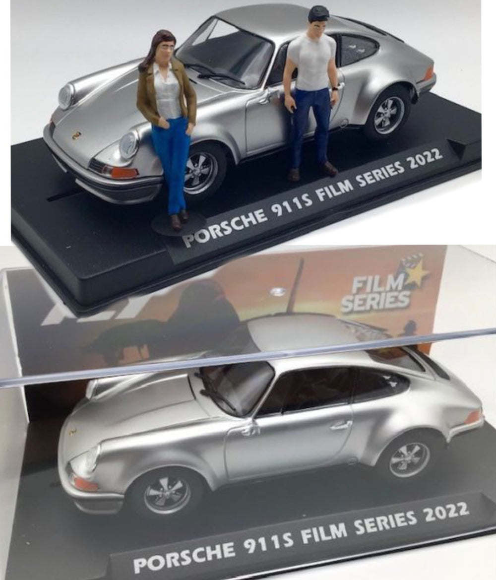 Fly E2065 Porsche 911S TOP GUN W/2 Figures Film Series 1/32 Slot Car