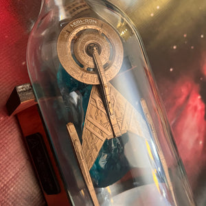 CCHobbyFun Star Trek USS Discovery NCC-1031 Starship in a Bottle