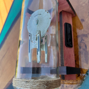 CCHobbyFun Star Trek USS Stargazer NCC-2893 in a Bottle