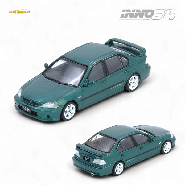 (Pre-Order) Inno64 Honda Civic Ferio Si EK Green 1:64