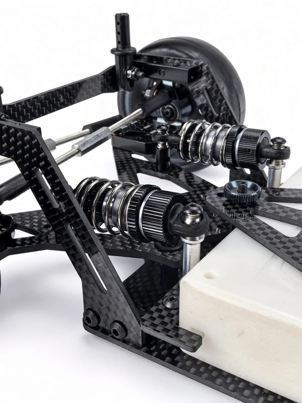 Echo Six Hobbies Carisma M40F 1/10 Mid-Motor FWD Assembly Kit CIS91668 image 06