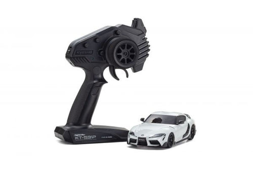Kyosho MINI-Z RWD MR-04 TOYOTA GR Supra TRD Aero White Metallic Readyset KYO32378W — product image 1