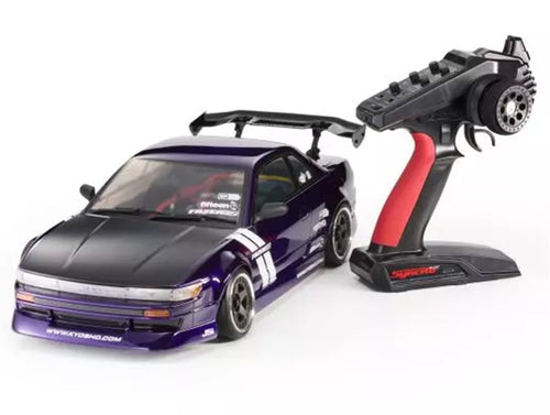 Kyosho 1/10 EP 2WD Fazer D2 FZD2 Nissan S13 Silvia Tuned Version Purple Readyset KYO34503T1 — product image 1