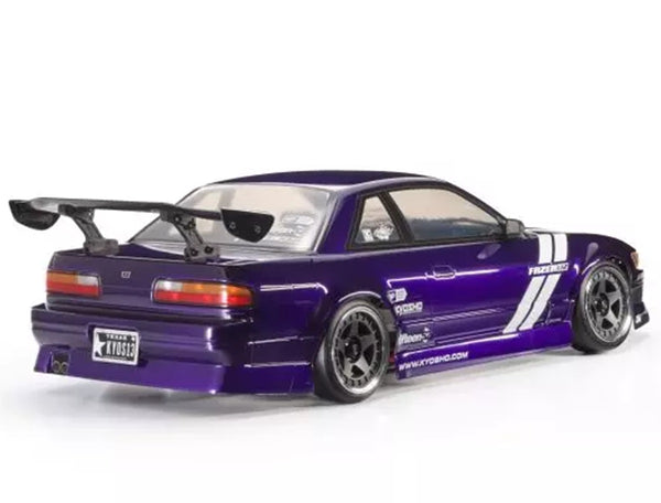Kyosho 1/10 EP 2WD Fazer D2 FZD2 Nissan S13 Silvia Tuned Version Purple Readyset KYO34503T1 — product image 3
