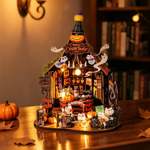 Robotime Haunted Candy House DIY Miniature House ROEDG186 — product image 3