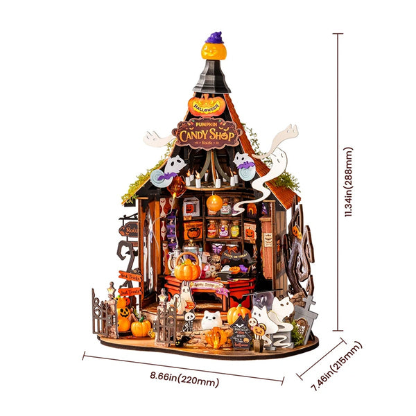 Robotime Haunted Candy House DIY Miniature House ROEDG186 — product image 6
