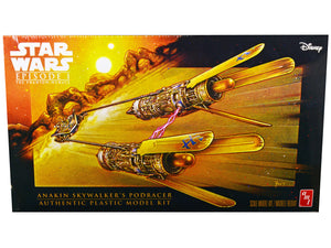 Skill 2 Model Kit Anakin Skywalker's Podracer "Star Wars Episode I: The Phantom Menace" 1/32 Scale Model by AMT — Echo Six Hobbies, view 1