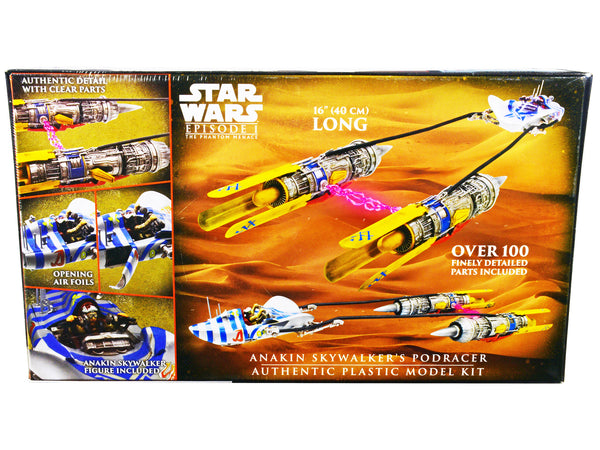 Skill 2 Model Kit Anakin Skywalker's Podracer "Star Wars Episode I: The Phantom Menace" 1/32 Scale Model by AMT — Echo Six Hobbies, view 4