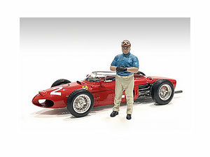 "Racing Legends" 50's Set of 2 Diecast Figures for 1/43 Scale Models by American Diorama — Echo Six Hobbies, view 3