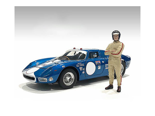 "Racing Legends" 60's Set of 2 Diecast Figures for 1/43 Scale Models by American Diorama — Echo Six Hobbies, view 2