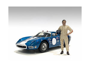 "Racing Legends" 60's Set of 2 Diecast Figures for 1/43 Scale Models by American Diorama — Echo Six Hobbies, view 3