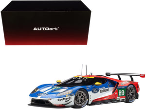 Ford GT #69 Ryan Briscoe - Richard Westbrook - Scott Dixon "Ford Chip Ganassi Team USA" 24H Le Mans (2016) 1/18 Model Car by Autoart — Echo Six Hobbies, view 1