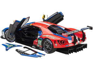 Ford GT #69 Ryan Briscoe - Richard Westbrook - Scott Dixon "Ford Chip Ganassi Team USA" 24H Le Mans (2016) 1/18 Model Car by Autoart — Echo Six Hobbies, view 2