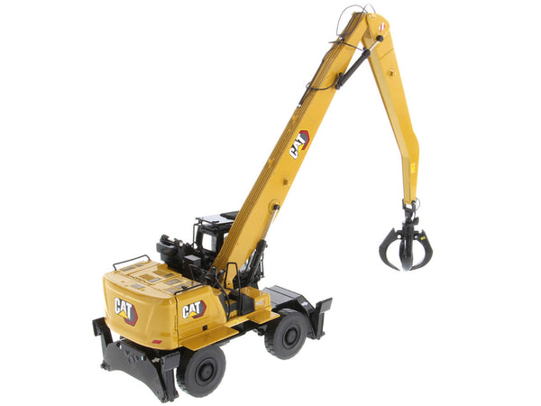 CAT Caterpillar MH3040 Wheel Material Handler with Operator "High Line Series" 1/50 Diecast Model by Diecast Masters — Echo Six Hobbies, view 2