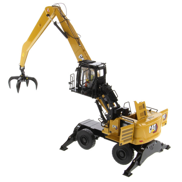CAT Caterpillar MH3040 Wheel Material Handler with Operator "High Line Series" 1/50 Diecast Model by Diecast Masters — Echo Six Hobbies, view 5