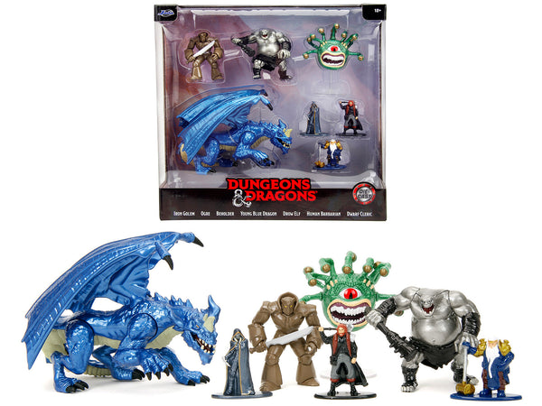 "Dungeons and Dragons" Set of 7 Diecast Figures by Jada — Echo Six Hobbies, view 1