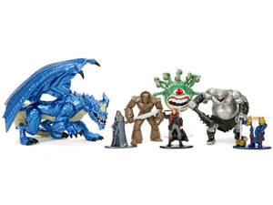 "Dungeons and Dragons" Set of 7 Diecast Figures by Jada — Echo Six Hobbies, view 2