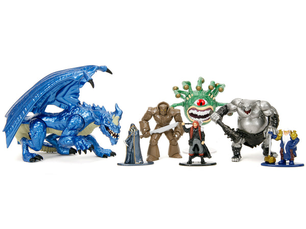 "Dungeons and Dragons" Set of 7 Diecast Figures by Jada — Echo Six Hobbies, view 2