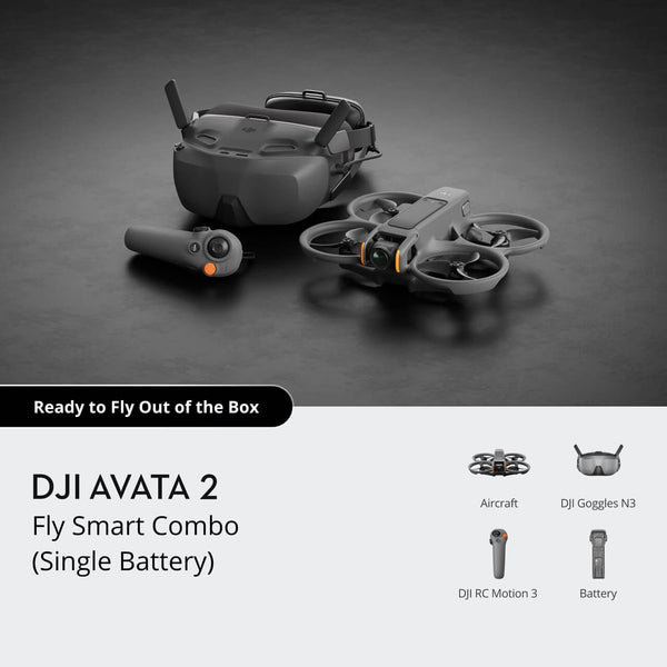 Echo Six Hobbies DJI Avata 2 FPV flight with motion controller and goggles