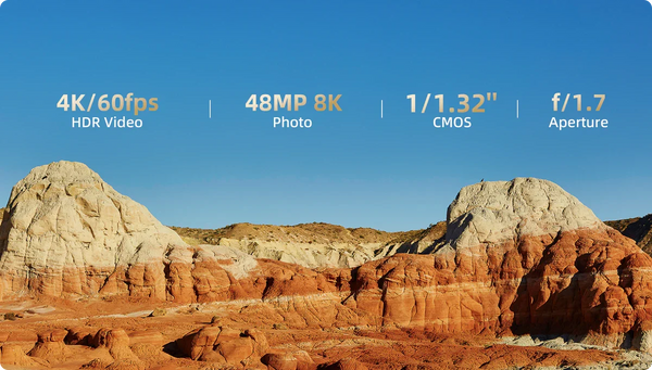 Echo Six Hobbies Skyrover X1 4K HDR video and 8K photo capabilities