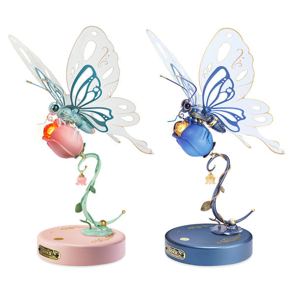 Echo Six Hobbies. ROKR Butterfly DIY mechanical 3D puzzle image 10.