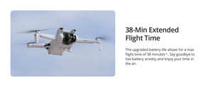 Echo Six Hobbies DJI Mini 3 Camera Drone 4k HDR 38-min Flight Time Vertical Shooting