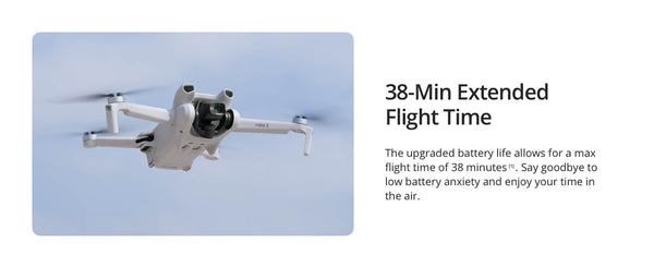 Echo Six Hobbies DJI Mini 3 (DJI RC) Camera Drone 4k HDR 38-min Flight Time Vertical Shooting