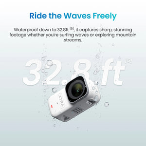 Echo Six Hobbies XTRA Atto 10m native waterproof for surfing without housing
