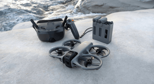 Echo Six Hobbies DJI Avata 360 in flight capturing immersive 360 content