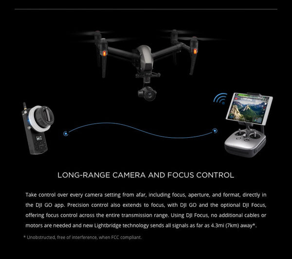 Echo Six Hobbies DJI Zenmuse X5S - 5.2K/4K Video - Inspire 2