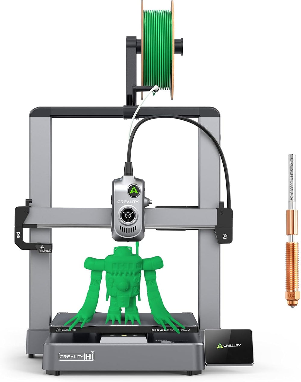 Echo Six Hobbies Creality HI 3D Printer, 500mm/s Hyper-Speed, Auto RFID Filament Detection, All-Metal Frame, – Image 1 | DroneNerds