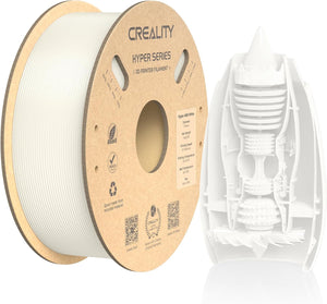 Echo Six Hobbies Creality Hyper ABS White Filament for K1/K1 Max/K1C – Image 1 | DroneNerds