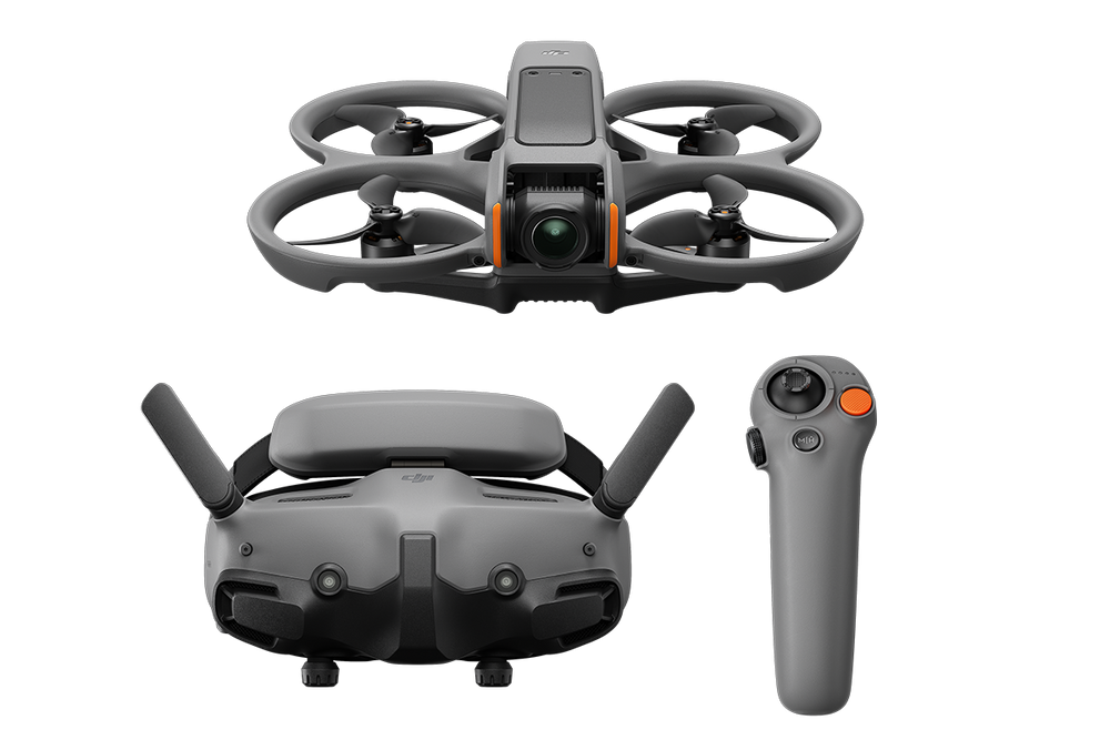 Echo Six Hobbies DJI Avata 2 Fly More Combo Single Battery - Includes Goggles 3 and RC Motion 3 – Image 1 | DroneNerds