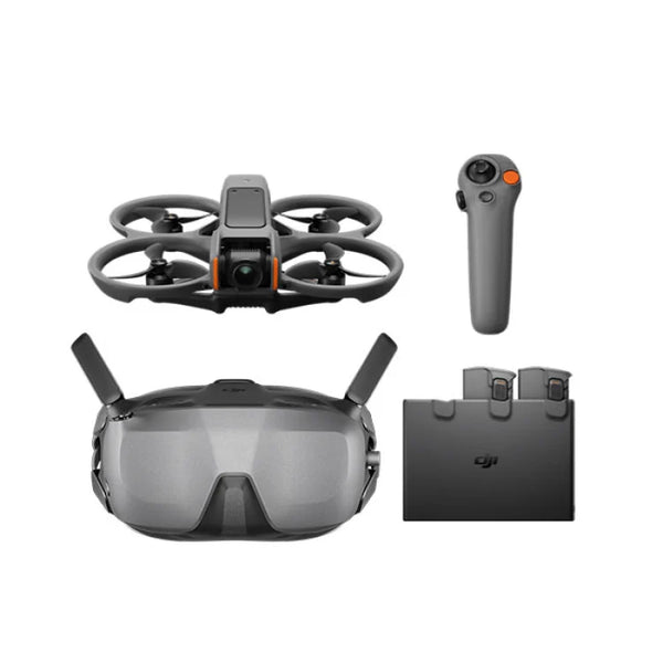 Echo Six Hobbies DJI Avata 2 Fly Smart Combo (3 Batteries) - Immersive 4K FPV Drone Kit